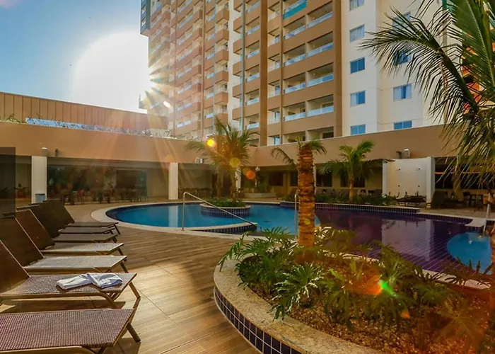 Apto em Resort a 500m do Thermas dos Laranjais
